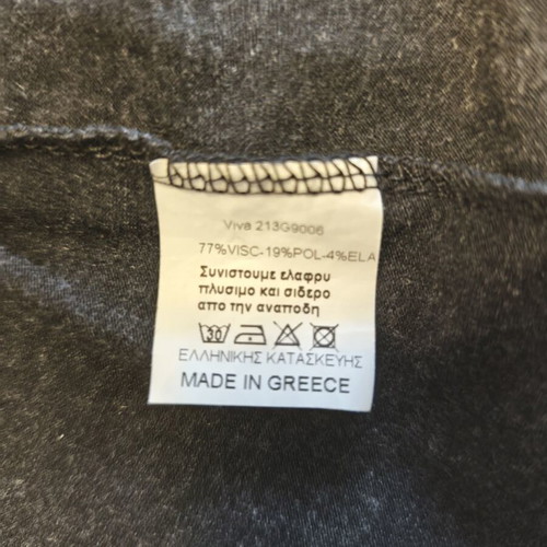 Viva plus size blouse like new, anthracite color