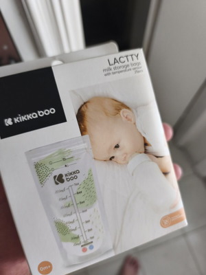 Kikka Boo Milk Storage Bags Pack of 50 New