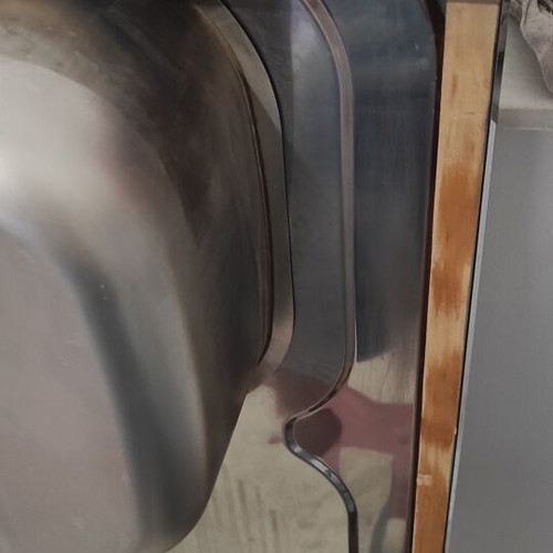 Kitchen sink like new 80x60 cm with 16 cm basin depth