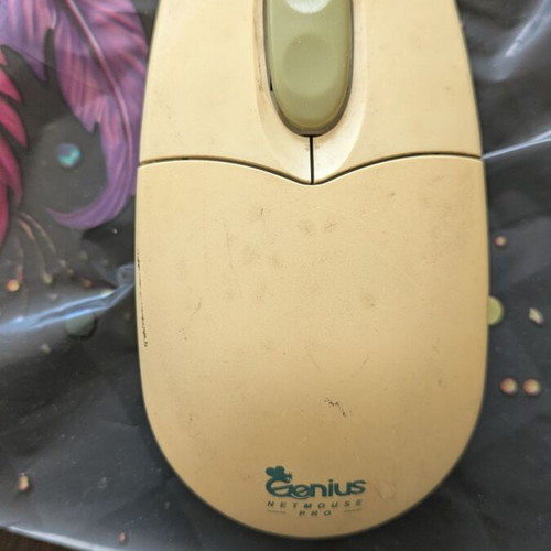 Genius PS2 mouse used, old model