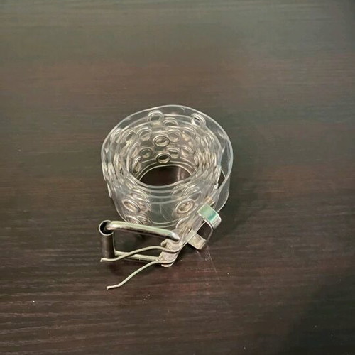 Bershka transparent belt like new, adjustable
