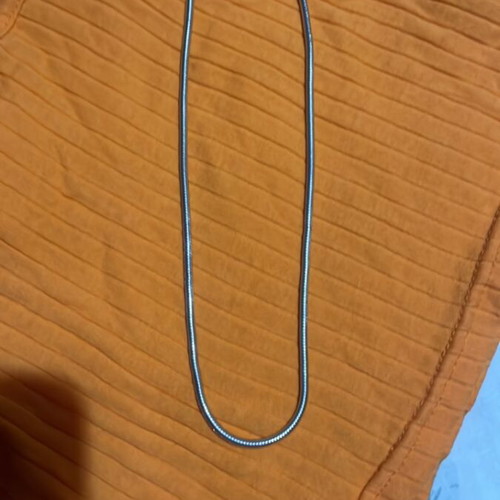 A.L.E. necklace 45cm, silver