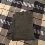 Gray cardigan used, size large