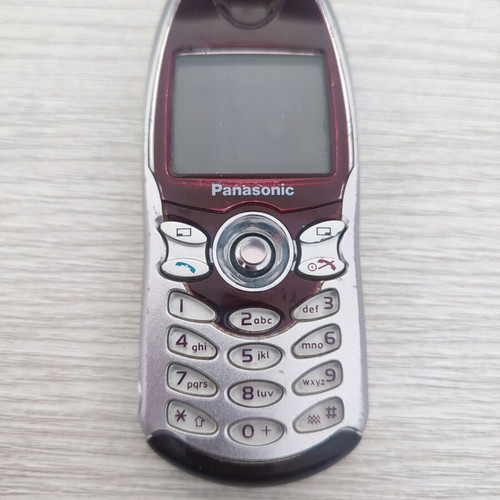 Panasonic EB GD67 Classic Phone used, vintage buttons