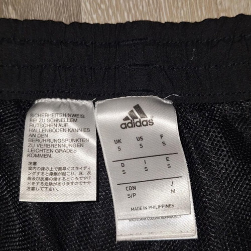 Adidas Tiro 15 Training Pants like new, size S, black with white stripes