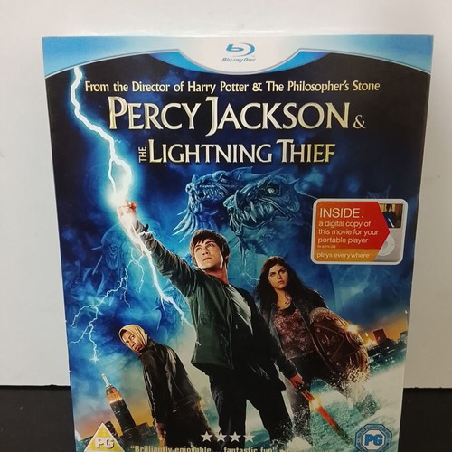 Percy Jackson & the Lightning Thief Blu-Ray new with Greek subtitles