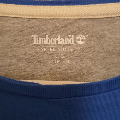 Timberland T-shirt blue like new, size L