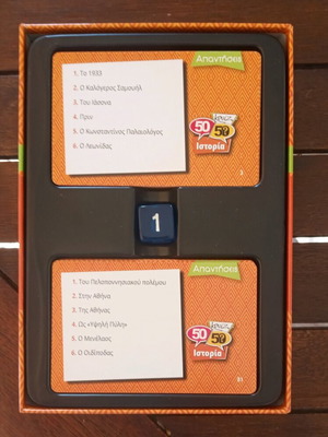 Board game Quiz 50 50 History like new