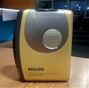 Walkman stereo radio/cassette player PHILIPS AQ6512