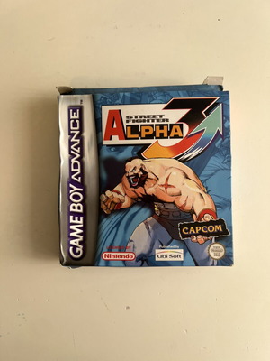 Street Fighter Alpha 3 Game Boy Advance μεταχειρισμένο με εγχειρίδιο και cartridge