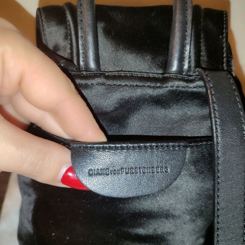 Diane Von Furstenberg backpack used, black