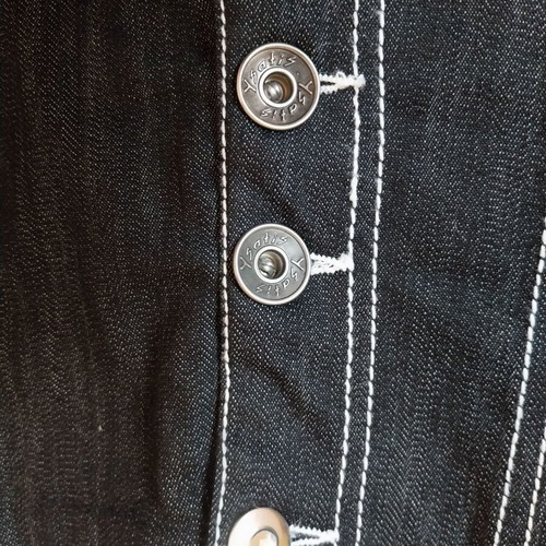 Denim skirt almost like new, gray, size M