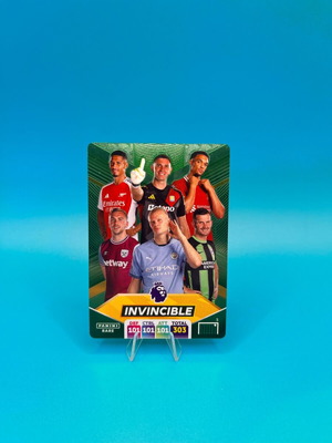 Premier League Adrenalyn 2025 Invincible Green καινούργιο