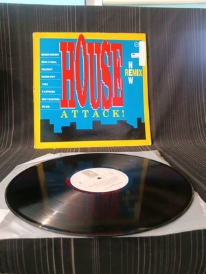 House Attack New Remix vinyl record used