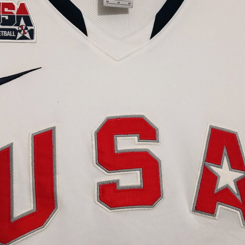 Authentic Team USA Basketball LeBron James 6 Nike jersey like new