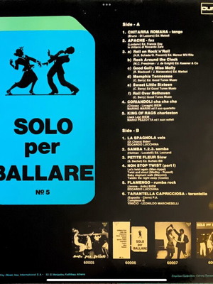 Solo Per Ballare LP μεταχειρισμένο, ροκ είδος