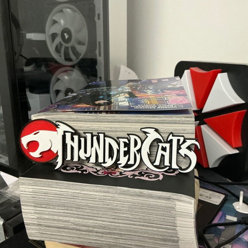 Thundercats logo small decorative item new, PLA material