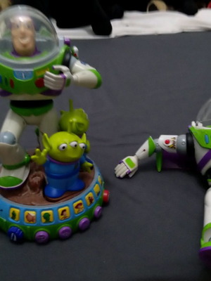 Buzz Lightyear toys used with sound and movement