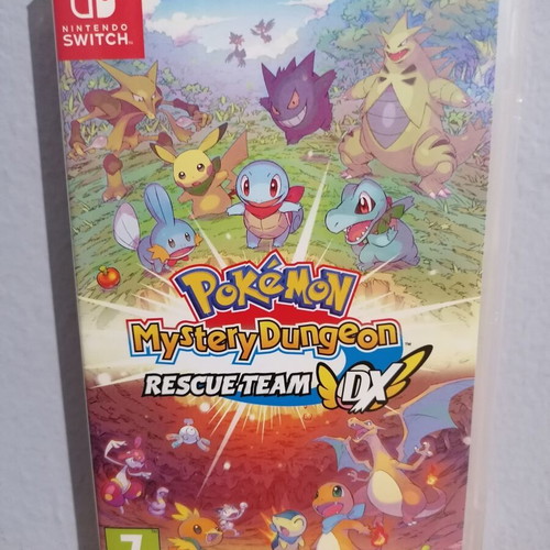 Pokémon Mystery Dungeon Rescue Team DX cover only, used, Nintendo Switch