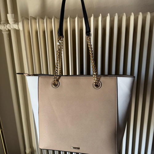 Aldo shoulder bag new, black and beige