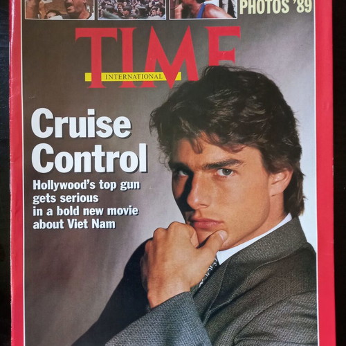 Time magazine used 25/12/1989 with Tom Cruise and Amazing Photos