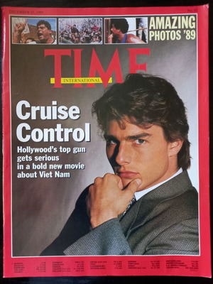 Time magazine used 25/12/1989 with Tom Cruise and Amazing Photos