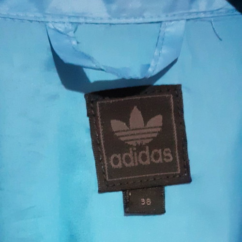 Adidas women's windbreaker like new, blue, size 38