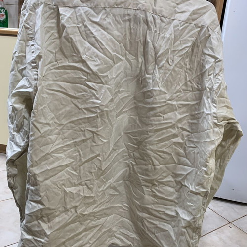 Domino men's shirt beige XL like new