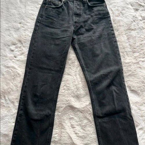 Zara pants straight fit new, black, size XS