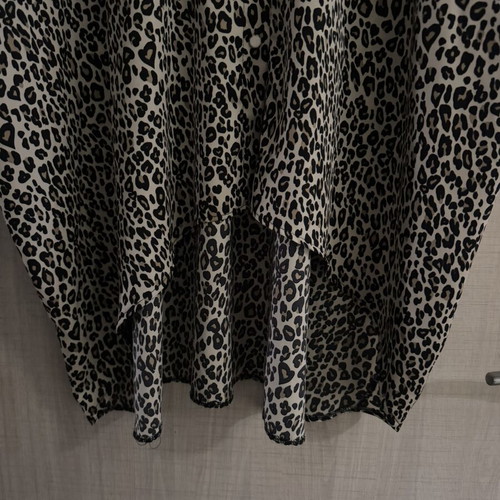 Leopard shirt dress Fashion Plus oversize, like new, beige and brown