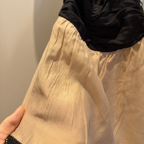 Eighty2 by Figaro dress midi-maxi beige and black, like new, size M