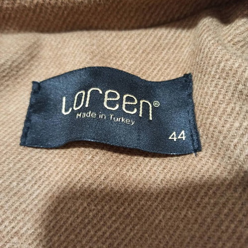 Vintage long coat brown like new, size 44 (L/XL)