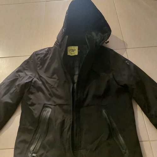 Men's jacket like new, size M, black