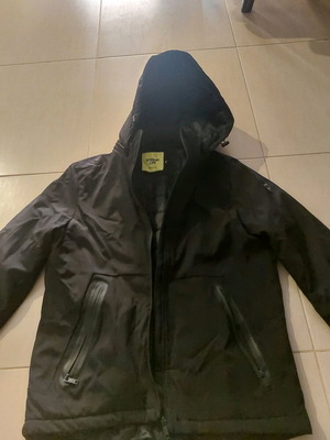 Men's jacket like new, size M, black