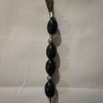 Black worry beads used