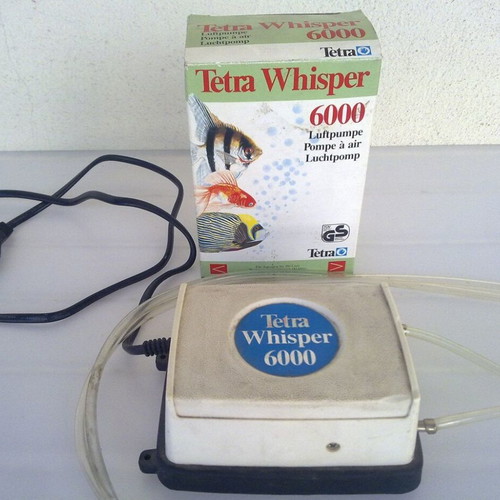 Αεραντλία Tetra Whisper 6000 για ενυδρείο σαν καινούργιο με σωληνάκια