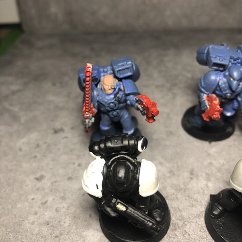 Warhammer 40K Space Marines Jump Pack, 6 Assault Figures