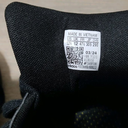 Adidas Grand Court 2.0 sneakers size 47 like new black