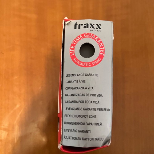 Σφραγίδα Traxx 22x58mm σαν καινούργιο