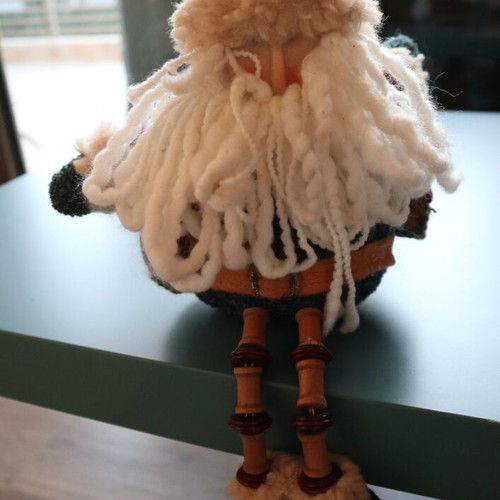 Christmas Doll Santa Claus like new