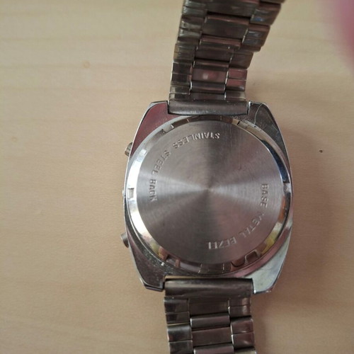 Microma vintage men's digital watch from the 70s used