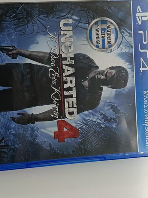 Uncharted 4 A Thief's End PS4 game, like new