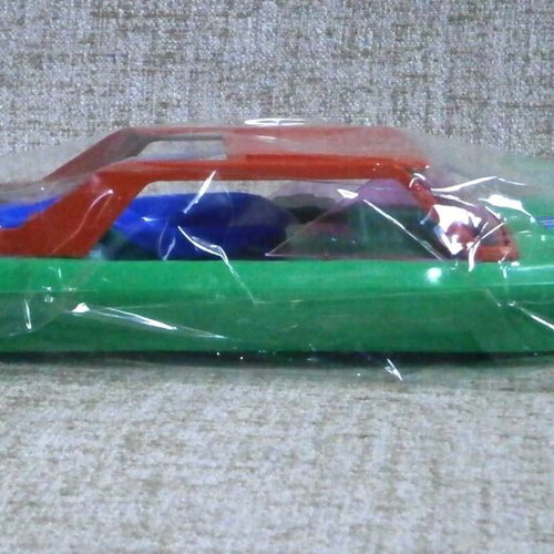 Speedboat toy new, Greek, plastic, green