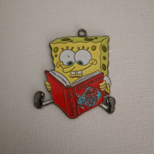 SpongeBob keychain used with eye wear and missing chain