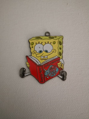 SpongeBob keychain used with eye wear and missing chain