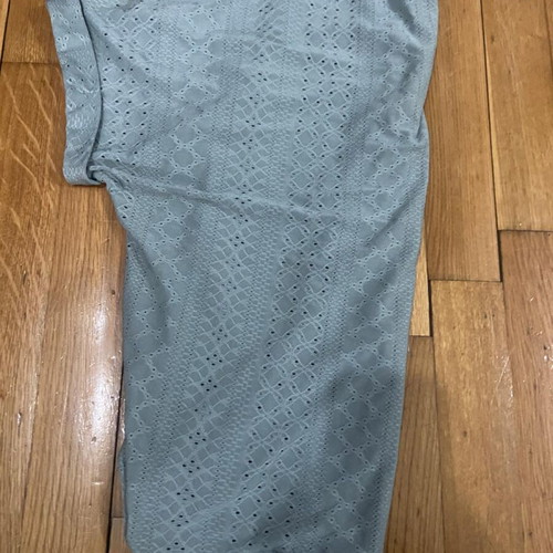 Summer women's blouse used, size L, green