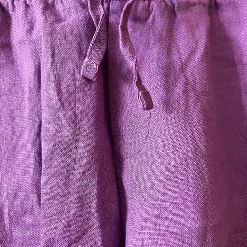 Richmond linen shorts like new, purple, size S