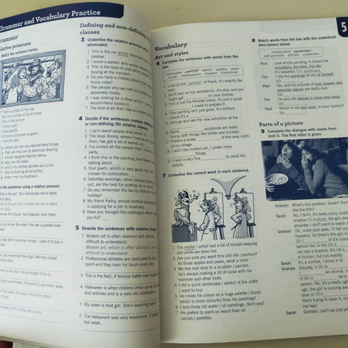 Flash on English B1 Intermediate set like new, Student's Book and Workbook