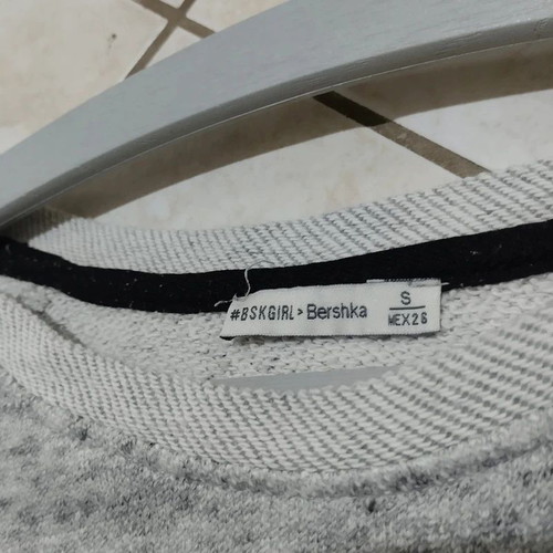 Bershka oversized sweatshirt S grey