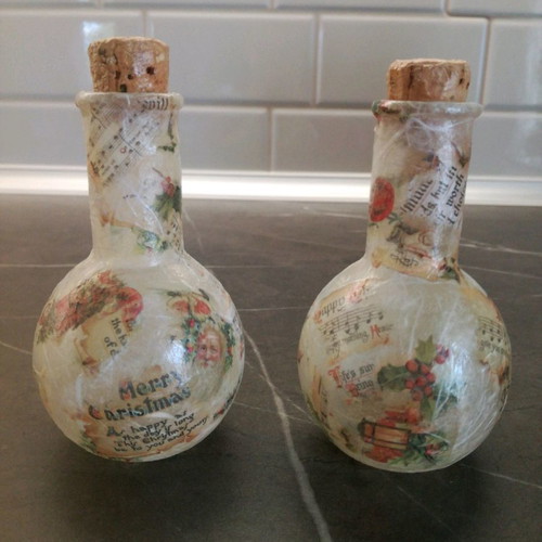 Decorative kitchen set used, Christmas, handmade